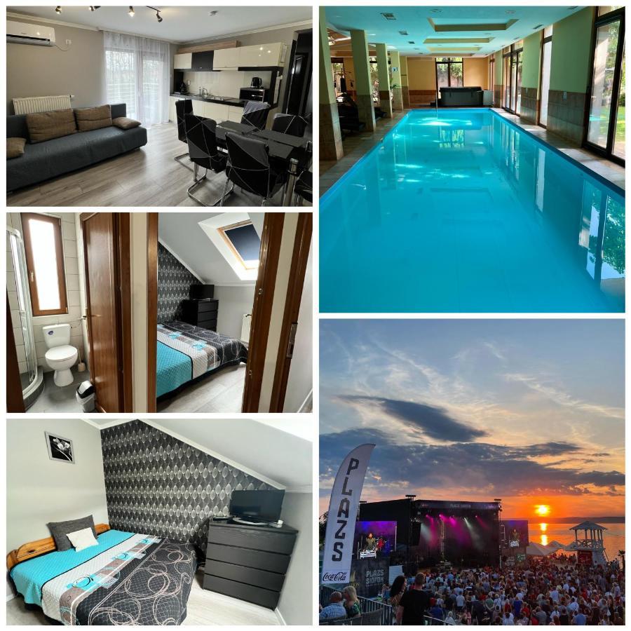 Dorina Wellness Apartman Siófok Exterior foto